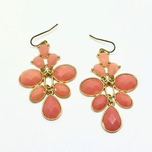 Francesca’s Dangle Salmon Earrings